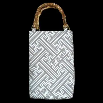 뱀부 토트백 뱀부백 일본풍 패턴 가방 축제 신여 축제 가방