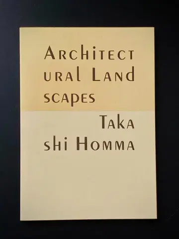 Architectural landscapes Takashi homma