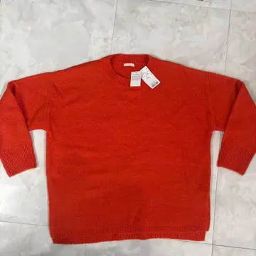 URBAN RESEARCH 오렌지 니트 스웨터
