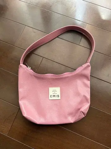 EMIS 핑크 숄더백