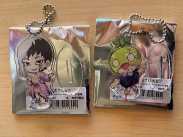 Dr.STONE NAVI ME 마루토 스탠드 키링 겐, 수박