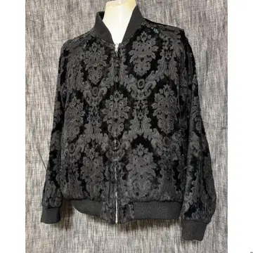 LAD MUSICIAN 명작 아라베스크 자카드 벨로아 레이온 블루종