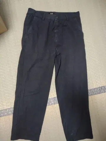 HUF 치노 팬츠 블랙