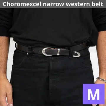 choromexcel narrow western belt /M/OVY