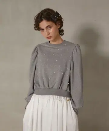 MIRO AMURETTE pearl short sweat