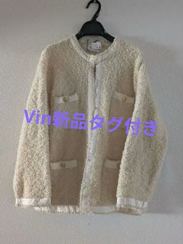 Vin 노카라 자켓 F 크림 정가 22990 택 포함 새상품