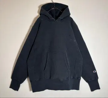 Champion 리버스 위브 복각 빨간색 택 USA제 속기모 후드티