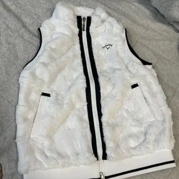 Callaway 플리스 베스트 화이트