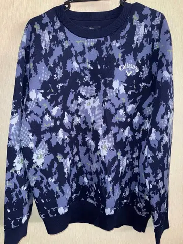 중고 사이즈 LL 캘러웨이 니트 카모플라쥬 카모플라주