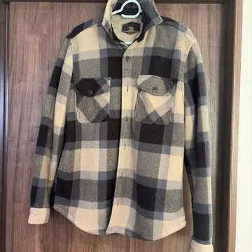 Freedom Foundry 체크 무늬 셔츠 자켓 M