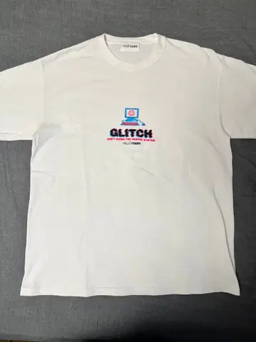 vaultroom GLITCH TEE / WHT