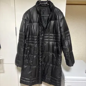 블랙 다운 자켓 사이즈 15 다운 90% 페더 10%