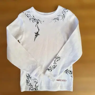 NoREMID 화이트 긴팔 티셔츠 L