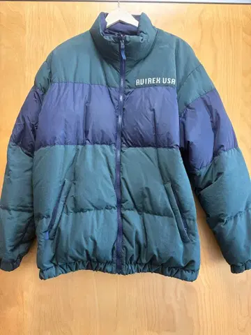 AVIREX 다운 자켓 L 사이즈 리버서블