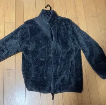 유니클로 다크 그레이 플리스 자켓 L 사이즈