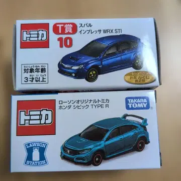 타카라토미 미니카 세트 WRX STI & TYPE R