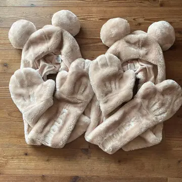 디즈니 리조트 미키 머플러 캡