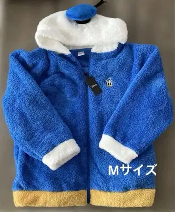 도널드 덕 복슬복슬 후드티 디즈니