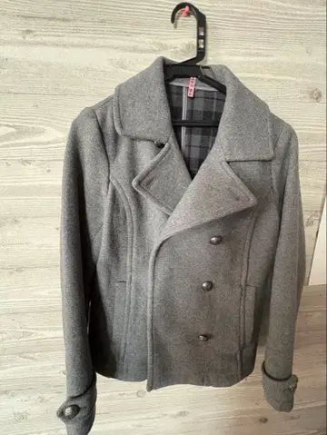 LEPSIM 그레이 피 코트 M 사이즈