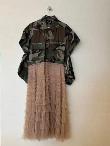 microwave 카모플라쥬 리메이크 원피스