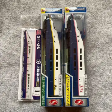 N 게이지 E4계 맥스 토키 2량 세트 신칸센 모형 (눈금자 포함)