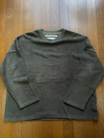 보아 크루넥 티셔츠 화이트 마운티니어링