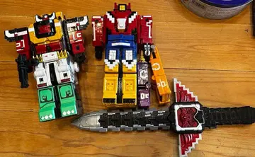 쥬오우쟈 슈퍼전대 로봇과 검 세트