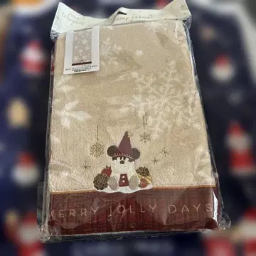 릴린린 페이스 타월 디즈니 크리스마스 2025