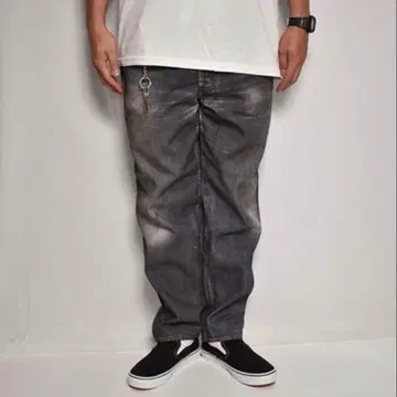 Fake Vintage Denim EasyPants Type-BK