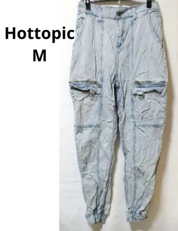 Hottopic 라이트 블루 카고 팬츠 M