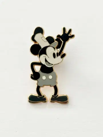 플로리다 디즈니 월드 공식 핀 배지 미키마우스 증기선 윌리