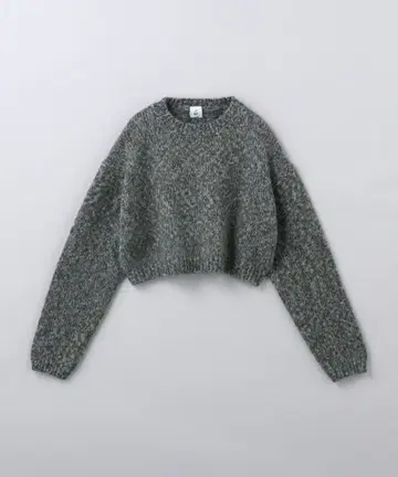 6(ROKU) 울 얀 프린트 니트