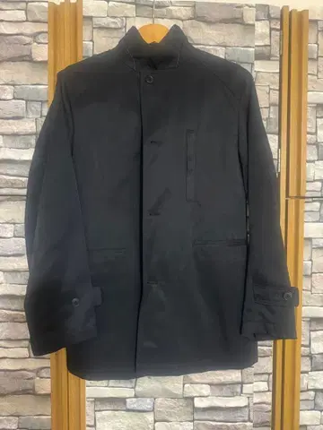 블랙 스텐카라 코트