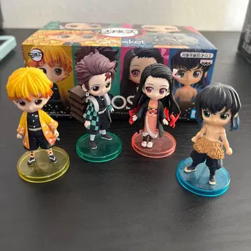 반다이 미니 피규어 4개 세트