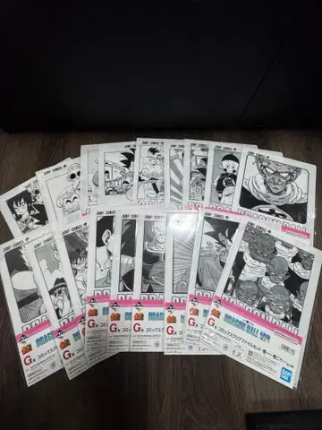 드래곤볼 40주년 클리어 파일 세트 18매