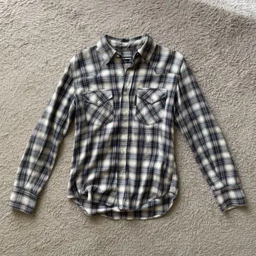 H.R. MARKET 체크 무늬 긴팔 셔츠 archive y2k