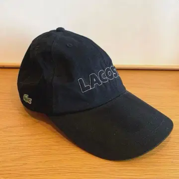 LACOSTE 블랙 캡 프리 사이즈