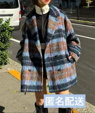 PAGEBOY 샤기 블레이저 코트