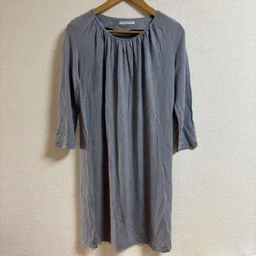 marimekko 그레이 튜닉 오부소매