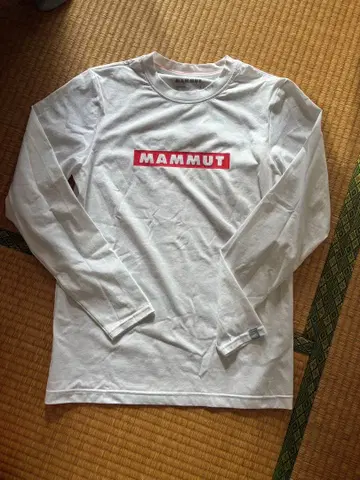 MAMMUT 롱 슬리브 티셔츠