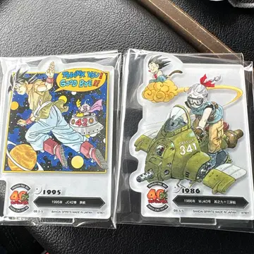 드래곤볼 제일복권 아크릴 스탠드 2장 세트