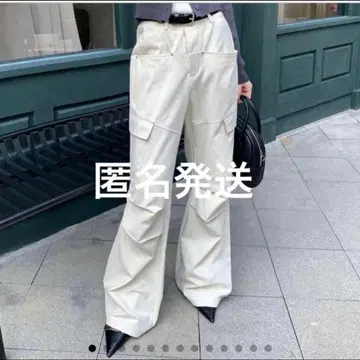 SENDOO 포켓 멀티 팬츠 화이트