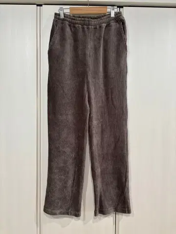 FREAK'S STORE 그레이 코듀로이 이지 팬츠 S