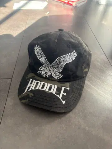 HODDLE 카모플라쥬 캡 독수리 자수
