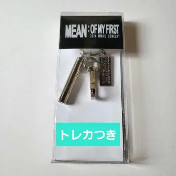 민호 민호 SHINee 공식 휘슬 키링 포토카드