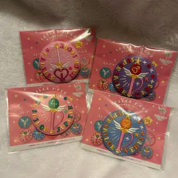 세일러문 스토어 자수 캔뱃지 4 카레이도문 스코프 외