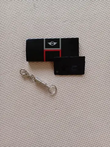 MINI 자동차 실루엣 카드 키링 멋진 스타일리시한