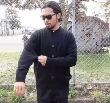 ovy +J 가디건 XL 다크 그레이