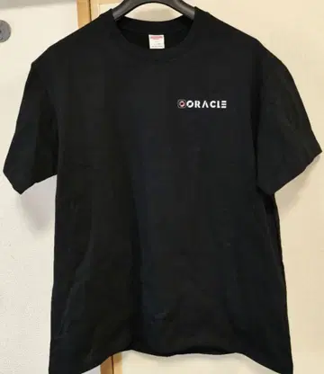 [ 미사용 새상품 ] T셔츠 ORACLE 블랙 XL