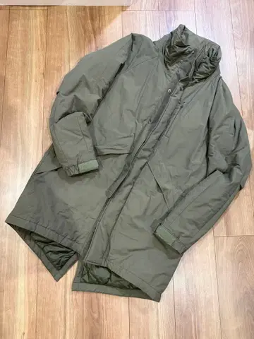 와일드 띵스 나일론 웜 코트 플리마 로스트 아우터 카키 M